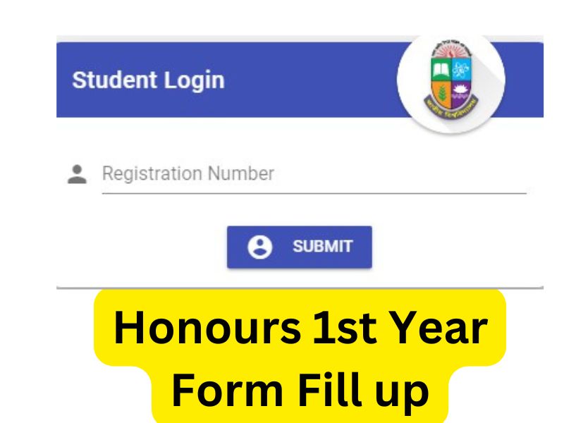 Honours 1st Year Form Fill Up – Apply Online